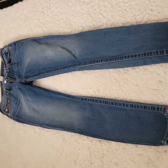 True Religion Jennie Mid Rise Curvy Skinny Jean Size 26 L 30 - Picture 5 of 13